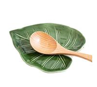 Portacucharas,Resistente al calor, realista y estético,Reposacucharas de Cocina Fogón Utensilios - para Utensilios de Cocina, Espátula, Cucharón, Regalo de Cumpleaños y Bienvenida