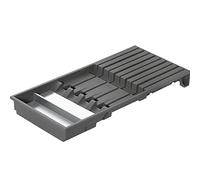 Portacuchillos de Blum I Cajón I Hasta 9 cuchillos I Plástico / Acero inoxidable I Extraíble I Cocina