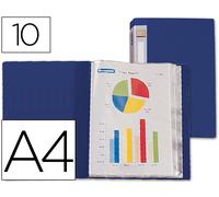 Portada Catálogo Din A4 c/ 10 Bolsas Azul