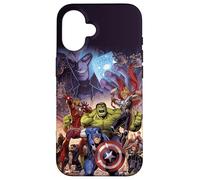 Portada de cómic de Marvel Los Vengadores Infinity Saga Carcasa para iPhone 16