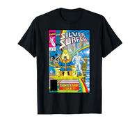 Portada de la Guía de la galaxia de Marvel The Silver Surfer Thanos Camiseta