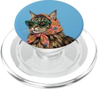 Portada de Revista Maine Coon Fashion Cats Lover PopSockets PopGrip para MagSafe