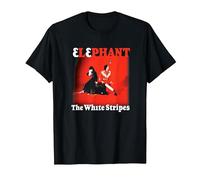 Portada del álbum The White Stripes Elephant Camiseta, Hombre, Negro, 4XL