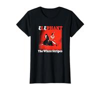 Portada del álbum The White Stripes Elephant Camiseta, Mujer, Negro, XL