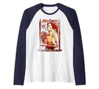 Portada del cómic Red Sonja Jenny Frison Warrior Sword Queen Camiseta Manga Raglan