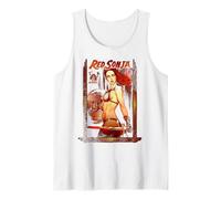 Portada del cómic Red Sonja Jenny Frison Warrior Sword Queen Camiseta sin Mangas