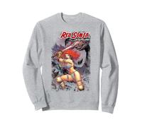 Portada del cómic Red Sonja Jim Lee She-Devil Sword Queen Warrior Sudadera