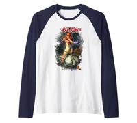 Portada del cómic Red Sonja Marc Silvestri She-Devil Woman Warrior Camiseta Manga Raglan