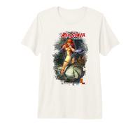 Portada del cómic Red Sonja Marc Silvestri She-Devil Woman Warrior Camiseta Premium