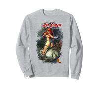 Portada del cómic Red Sonja Marc Silvestri She-Devil Woman Warrior Sudadera
