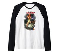 Portada del cómic Red Sonja Mark Silvestri She-Devil Woman Camiseta Manga Raglan