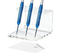 Portadardos de mesa - Expositor de acrílico, expositor de mesa para dardos, para jugadores coleccionistas principiantes, profesionales, competidores, casa, partidos, eventos, sala de juegos, oficina