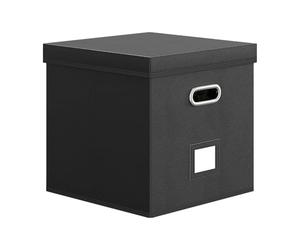 Portadiscos genéricos | Cajas apilables impermeables para discos con tapa - Almacenamiento de medios ideal para estudiantes, viajes, mudanza familiar, DJ música, fotografía y estudio