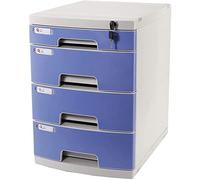 Portadocumenti con Serratura Cassettiera Portadocumenti a 4 Strati Scatola nizzatrice Sicura per Documenti e Ufficio Protezione Completa e Design Elegante