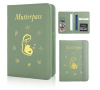 Portadocumentos Bebé, Carpeta Embarazo con Bolsillos, Carpeta de Bebe Originales para Bebes Recien Nacidos, Porta Documentos Bebe Como Organizador de Tarjetas o Cartillas Médicas y Cosas para Bebes