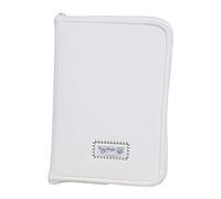 Portadocumentos Bebé Rosy Fuentes - Ideal para Almacenar Documentos Importantes - Diseño Elegante con cierre con cremallera 0-blanco