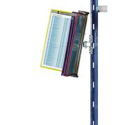 Portadocumentos de marcos transparentes para estantería 10 marcos transparentes DIN A4