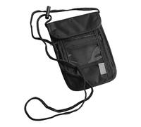 Portadocumentos de viaje - Bolsa de cuello portátil - Portateléfono multifunción con portatarjetas y documentos para exteriores, Negro , Se référer au descriptif, Consulte la descripción