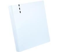 Portadocumentos transparentes de 3 agujeros con anilla en D: carpetas reciclables para escuela y suministros (116) itinerarios