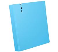 Portadocumentos transparentes de 3 agujeros con anilla en D: carpetas reciclables para escuela y suministros (116) itinerarios