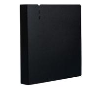 Portadocumentos transparentes de 3 agujeros con anilla en D: carpetas reciclables para suministros escolares y de oficina (116) carpetas resistentes