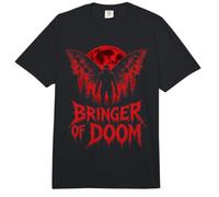Portador De Doom Mothman Cryptid Horror Comfort Colors Adult Heavyweight T-Shirt