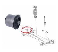 PORTADOR DE EJE TRASERO-SUBCHASIS CASQUILLO PARA TOYOTA YARIS VITZ VERSO-S 05-16