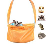 Portador de hámster,Bolsa de viaje saliente transpirable para hámster | Transportín de viaje para animales pequeños para erizo, loro, pájaro, conejillo de Indias, transportador de viaje para reptiles,