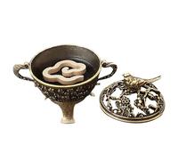 Portador de incienso | Quemador decorativo para conos de yoga, meditación, spa, casa, entrada, oficina, objetos rituales cotidianos