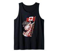 Portador de la Bandera de la Libertad de la Patria Canadiense - Art Nouveau Canadiense Camiseta sin Mangas