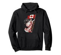 Portador de la Bandera de la Libertad de la Patria Canadiense - Art Nouveau Canadiense Sudadera con Capucha