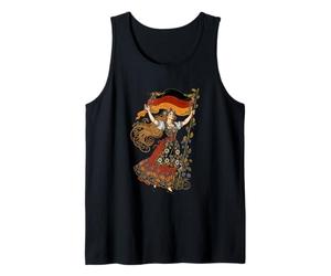 Portador de la Bandera de la Libertad de la Patria de Alemania - Modernismo alemán Camiseta sin Mangas