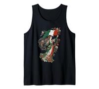 Portador de la Bandera de la Libertad de la Patria Italia - Art Nouveau Italiano Camiseta sin Mangas