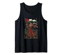 Portador de la Bandera de la Libertad de la Patria Palestina - Arte Palestino Camiseta sin Mangas