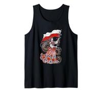 Portador de la Bandera de la Libertad de la Patria Polonia - Art Nouveau Polaco Camiseta sin Mangas