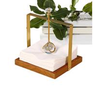 Portador De Servilletas De Madera Organizador Vertical De Madera Para Papel