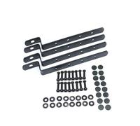 Portador Motocicleta Soporte Universal para Barras De Soporte De Alforja para Kawasaki Touring Chopper