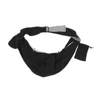 Portador Plegable para Perros, Bolso portátil para Mascotas para Perros y Gatos pequeños, Portador portátil Transpirable a Prueba de Escapes con Correa Ajustable y Bolsillo de Alma (Negra)