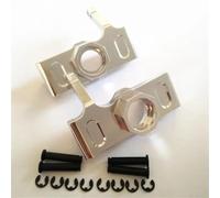Portadores Eje RC para HPI para Savage X/XL/21/25/SS/4.6/5.9 1/8 | RC Car Piezas Recambio Aluminio Soportes Eje Para Soporte Cubo Estable Y Montaje Chasis Simple Accesorios
