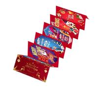 Portaefectivos Navideños para Efectivo, con Folleto de 10 Ranuras para Favores de Fiesta, sobre De Dinero Festivo con Borlas, para San Valentín Cumpleaños Evento Especial Ocasión Mamá Papá Amigos