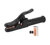 Portaelectrodos de soldadura Abrazadera de soldadura profesional resistente 500A con mandíbula ajustable para máquinas de soldadura por Uso industrial Material de cobre Mango