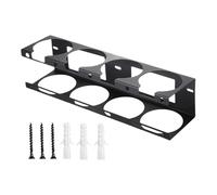 Portaelectrodos Soldadura, 4 ranuras montaje en pared ahorro de espacio, Soporte Mural para Hilo de Soldar y Electrodos, para interiores, oficina en casa, sótano, apartamento, dormitorio, técnicos, ho