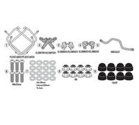 Portaequipaje Lateral Específico Pl One-Fit Configurado para Maleta Monokey, Giv