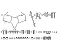 Portaequipaje Lateral GIVI pl9050 para Monokey / Retrofit Royal Enfield