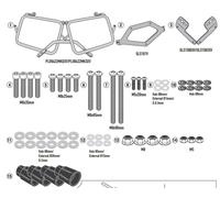 Portaequipaje Lateral GIVI plo6422mk para Maletas Monokey, Triumph Tiger 1200 Gt