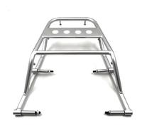 Portaequipaje Motocicle para ZRX1100 para ZRX1200 Portaequipajes Trasero Motocicleta Estantes Maletas Contrapunto Desmontable Soporte Alforjas De Carga(Plata)