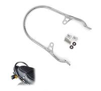 Portaequipaje para Kawasaki Z900RS Z900 RS 2018-2023, Accesorios para Motocicleta, Barra De Agarre para Asiento De Pasajero, Soporte para Reposabrazos, Portaequipajes Trasero(Silver)
