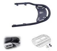 Portaequipaje Portaequipajes para Motocicleta Soporte para Caja Estante De Carga para Honda CL300 CL 300 Cl300 2021 2022 2023 Cl250 CL500 Marco De Alforjas Soporte Lateral Estante para Caja(Silver)