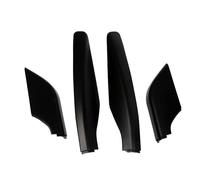 Portaequipaje Techo Cubierta Compatible con Mitsubishi para Pajero V80 2009 2010 2011 2012 2013 2014 2015 2016 2017 2018 Carcasa para Tapa del Extremo Barra Portaequipajes