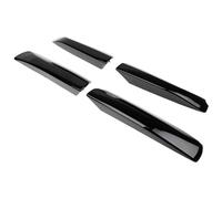 Portaequipaje Techo Cubierta Compatible con Toyota para Highlander 2008 2009 2010 2011 2012 2013 Cubierta Protectora para Extremo del Riel Barra Equipaje Portaequipajes Techo